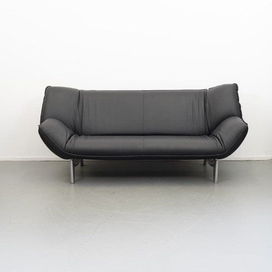 Image 1 of Divano Leolux Tango pelle antracite 3 posti.