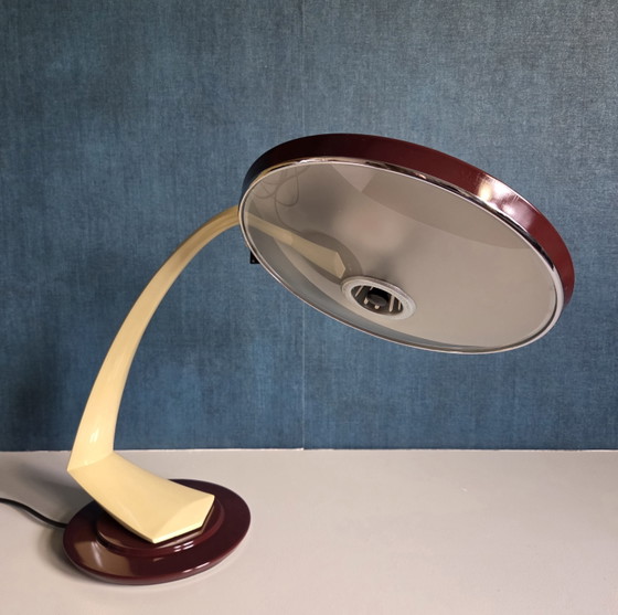 Image 1 of Vintage table lamp - Fase | Boomerang 2000 - 1970s