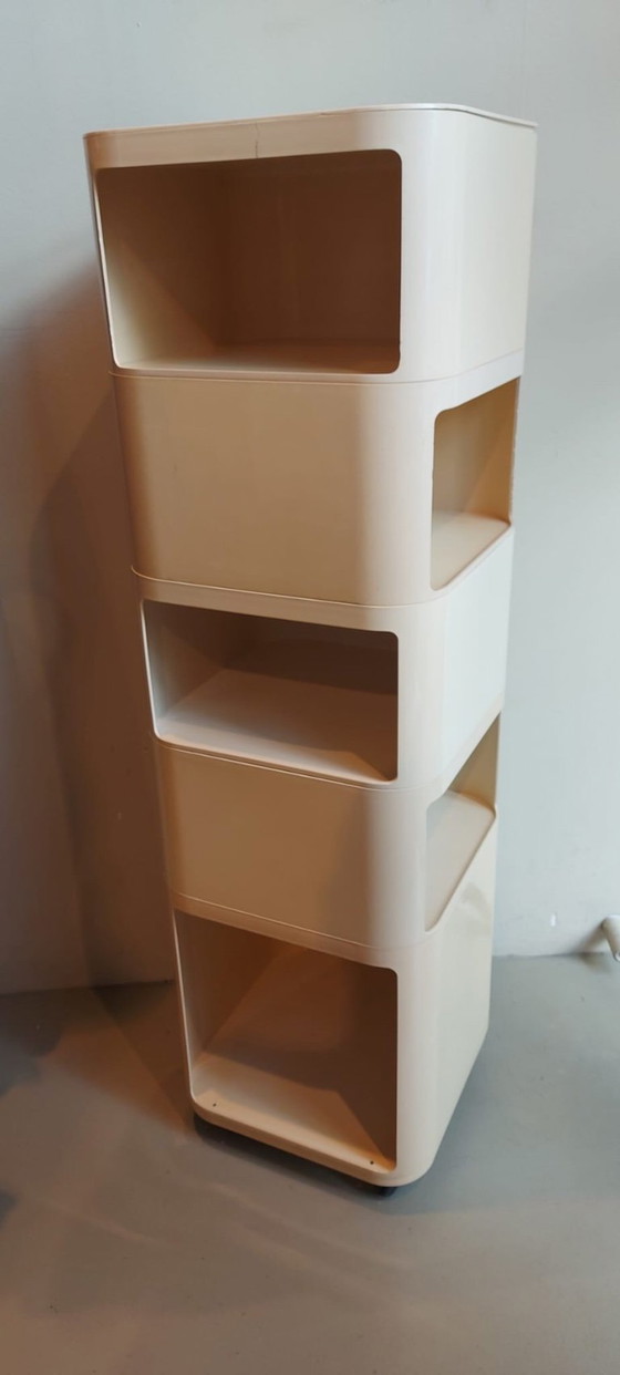 Vintage Kartell Componibili (Quadrato) – Anna Castelli Ferrieri – Armadi contenitori, Plastic (photo 7 of 8)