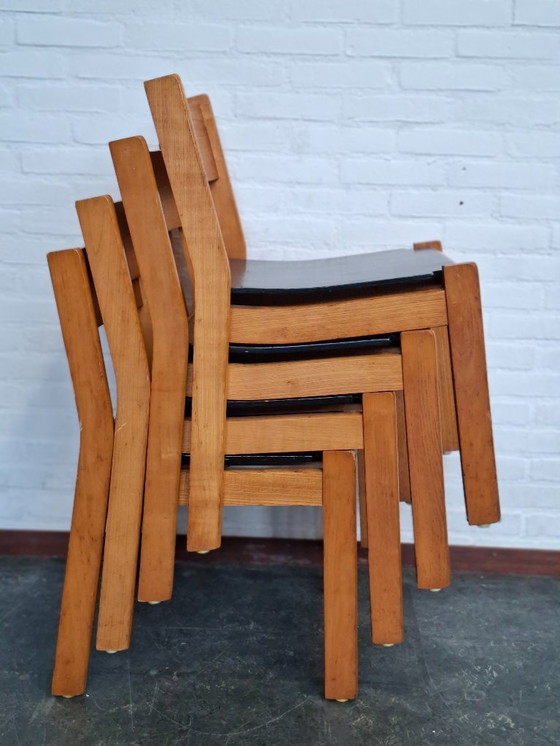 Image 1 of 4 sedie Olaio, modello Milano, disegnate da José Espinho nel 1969