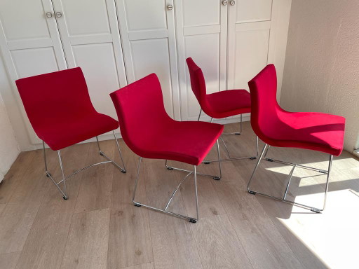 4x sillas Ligne Roset Sala de Pascal Mourgue