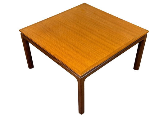 Teakhouten tafel uit de jaren 60/70, bijzettafel, salontafel, Deens design, Denemarken