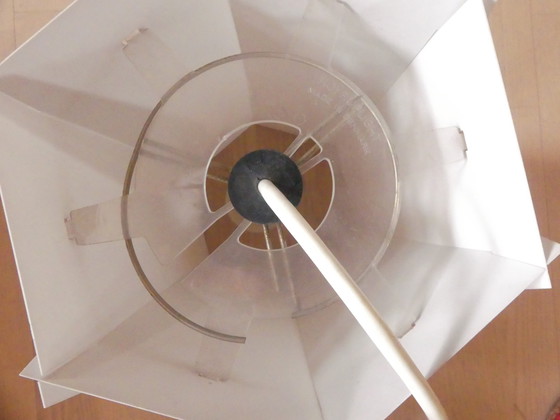 Image 1 of Plafondlamp Lars Eiler Schiøler voor Hoyrup kunststof UK1aeb