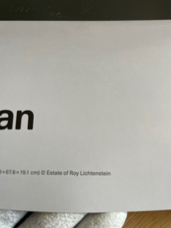 Image 1 of Roy Lichtenstein (1923-1997), Coup de Chapeau I, 1996, copyright Estate of Roy Lichtenstein, Gedrukt in de VS