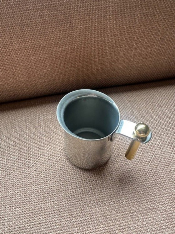 Image 1 of Guido Bergna “Kitty Oro” roomkan / lattiera – Italia, ca. 1960-70