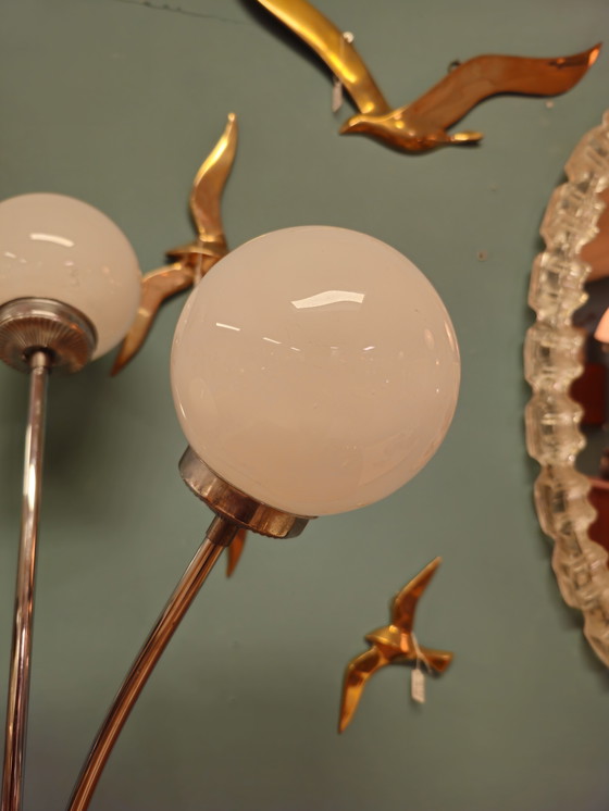 Image 1 of Vintage Bulb Lamp Table Lamp Desk Lamp Bulbs Chrome