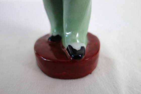 Image 1 of Estatua femenina de porcelana china con forma de galleta - Revolución Cultural n.° 9