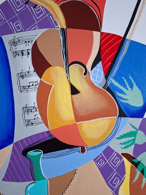 Image 1 of Nature morte au violon