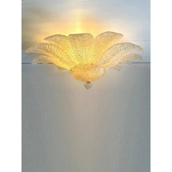 Image 1 of Murano Glass Flush Mount by Simoeng for Simoeng