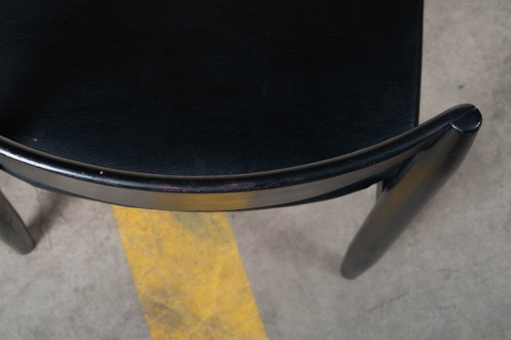Image 1 of 6 modernistische eetkamerstoelen