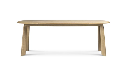 Design tafel Stone – massief eiken – 200 cm