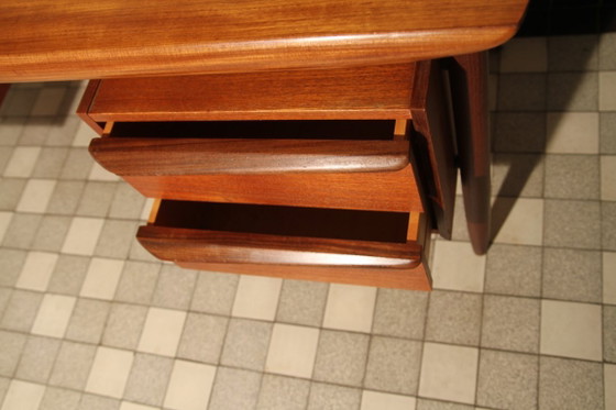 Propos Hulmefa Teak Desk Bureau Jaren 60 – Wood (photo 10 of 16)