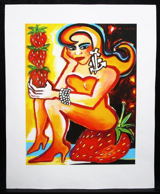 Image 1 of Bach, Elvira - Summer Beginning - Deluxe (130 cm) - Giclée - E.A. - met de hand gesigneerd