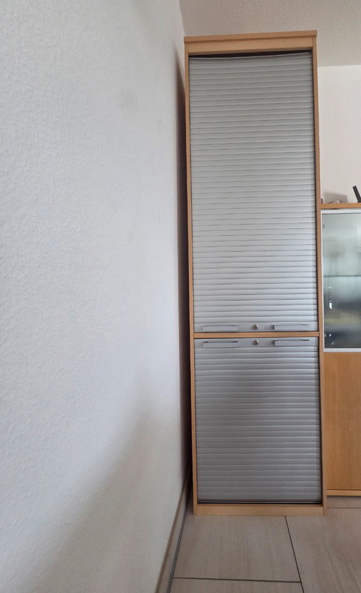 Mueble de oficina con lamas Röhr Techno i