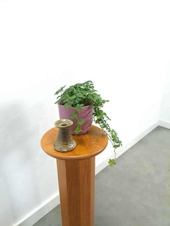 Image 1 of Teak pillar, plant stand, column
