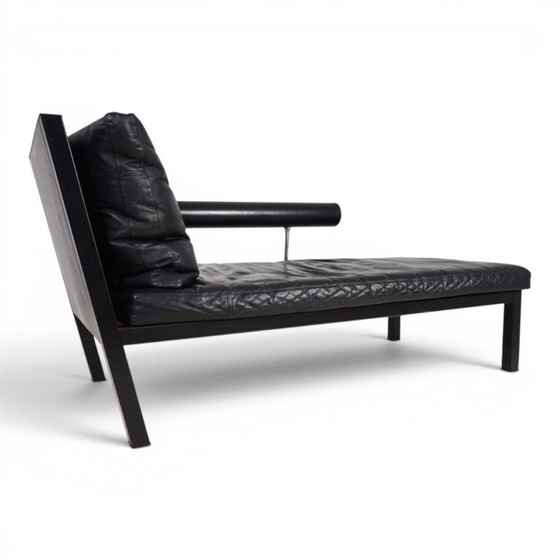 Image 1 of B&B Italia Baisity leren chaise longue/ligbed van Antonio Citterio, 1980