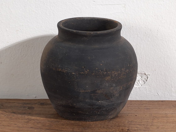 Pequeño jarrón de cerámica antiguo (c.1900) #13 – Jarrones (photo 34 of 34)