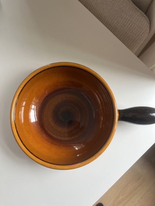 Padella per fonduta di formaggi Landert 20 vintage