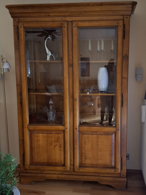 Selva Vitrine Louis Philippe, Verre, Métal, Marron (photo 9 sur 13)