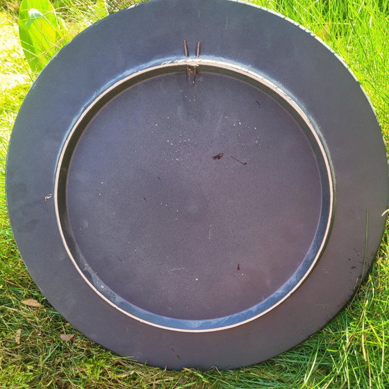 Image 1 of Cornice da parete in ceramica a forma di farfalla, Rusha Art, anni '60-'70