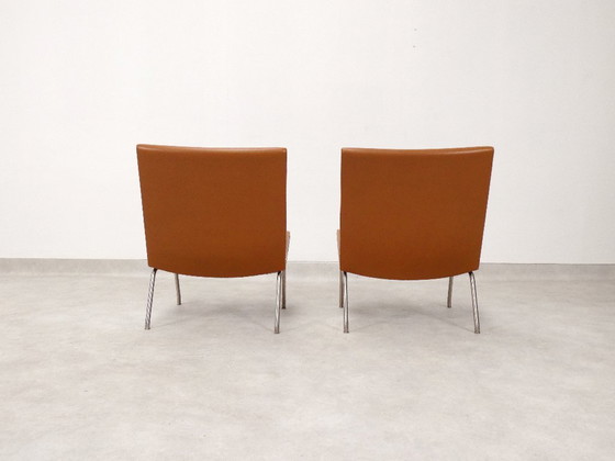 Image 1 of Set di poltrone da aeroporto CH401 di Hans J. Wegner