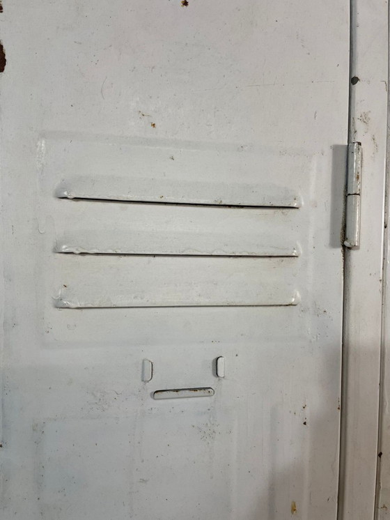 Image 1 of Industrial Metal Locker, 1970s, Czechoslovakia