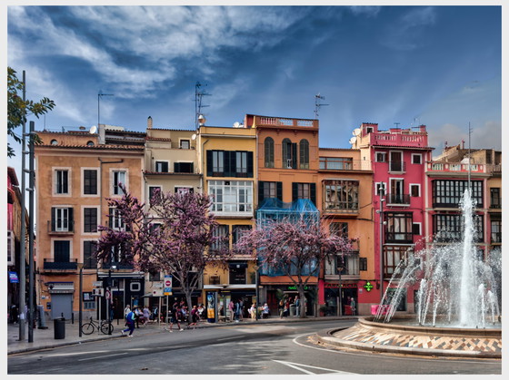 Image 1 of Streets Of Palma V - Series Of 3