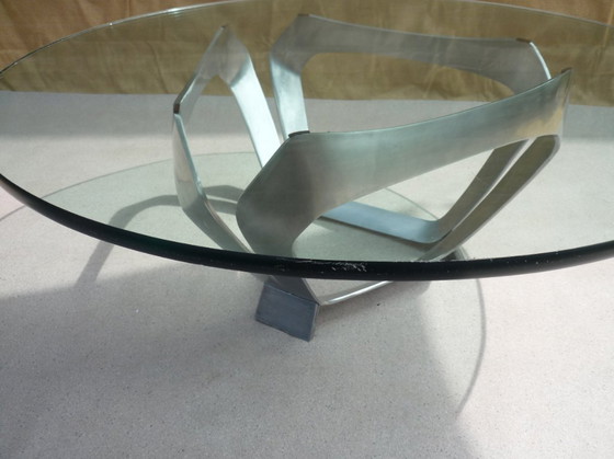 Tavolino da caffè in alluminio Knut Hesterberg – Ronald Schmitt, Tavolini da caffè, Aluminium (photo 3 of 9)