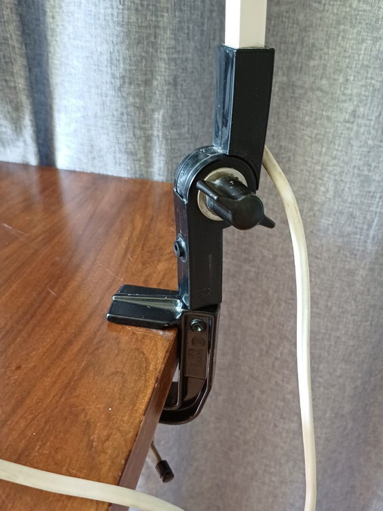 Image 1 of Vintage architectenlamp wit/zwart