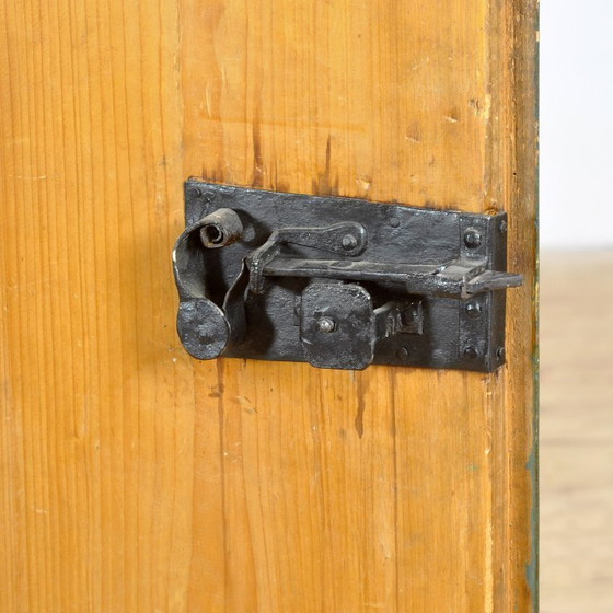 Armario nupcial de pino, fechado en 1815. – Iron, Wood (photo 6 of 14)