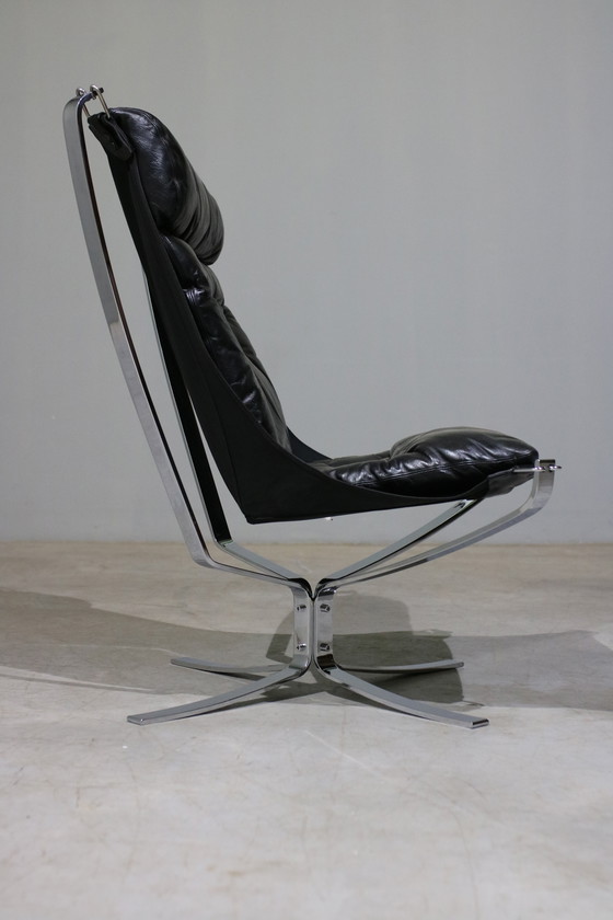 Image 1 of Set of Model Falcon Lounge Chairs by Sigurd Ressel for Vatne Mobler