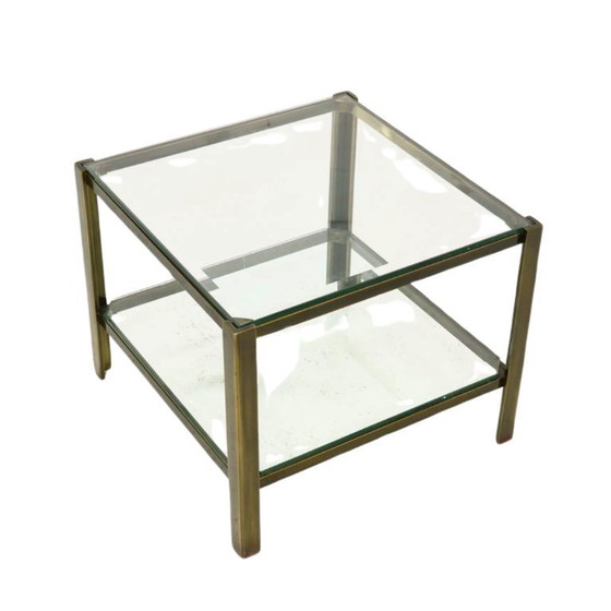 Image 1 of Tavolino da caffè in vetro di design