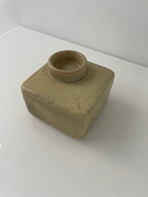 Image 1 of Urban Nature Culture Amsterdam design candlestick – taupe/sand