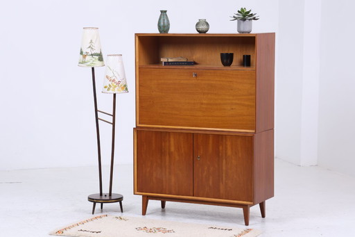 Armoire à linge vintage des années 60 | Mid Century Armoire à vêtements Vintage Armoire à casiers Rétro des années 70 #07-64