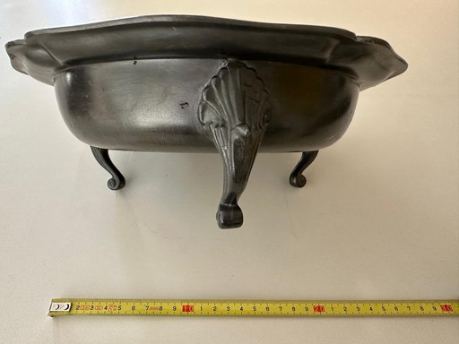 Vintage Hagen von Tronje pewter fruit bowl