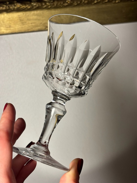2 signed Baccarat glasses, Glass & Decanter, Crystal, Transparent (photo 12 of 15)