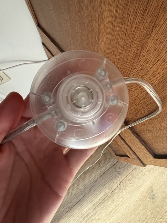 Image 1 of Lampe globe sur pied de style spatial