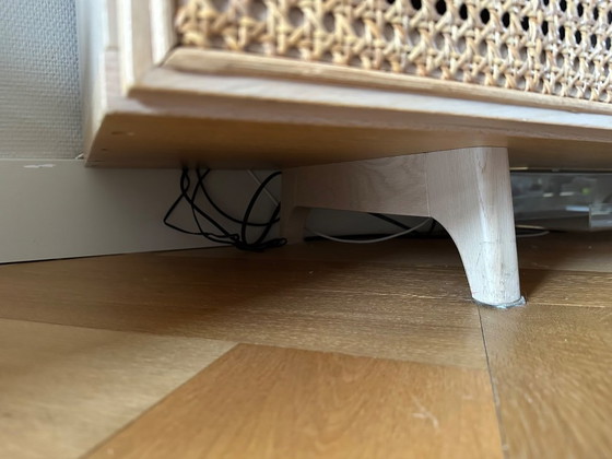 Image 1 of Mobili multimediali di design di Hans K. Oak rattan