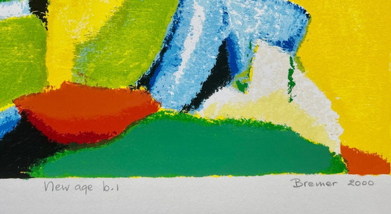 Image 1 of Serigrafía de Saskia Bremer - New Age B.1