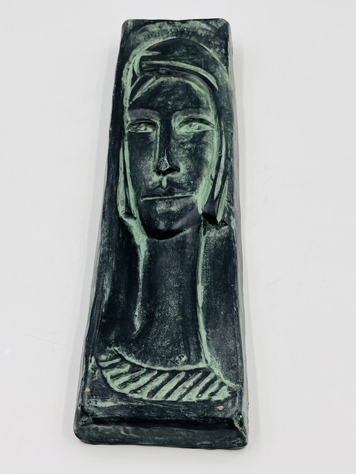 Femme en céramique style Picasso