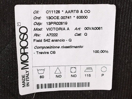 Image 1 of Poltrona Moroso Victoria and Albert arancione