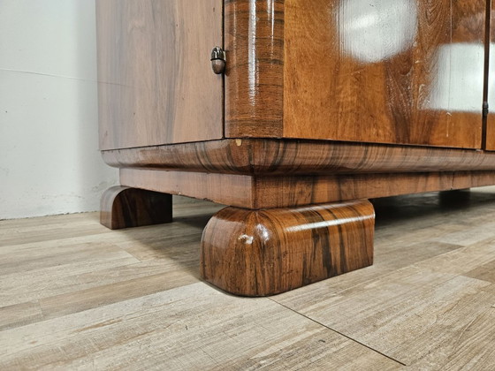 Credenza francese Art Decò in noce, 1940 – Credenze, Legno (photo 36 of 39)