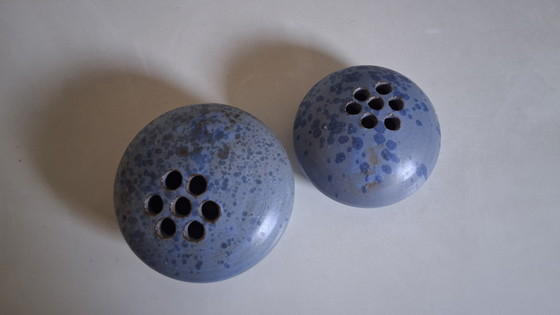 Image 1 of Jarrones pequeños Regaderas azules