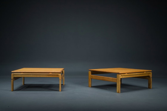 Image 1 of Danish Oak Coffee Table from Komfort, 1960s
