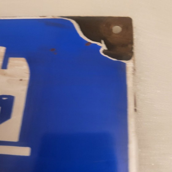 Image 1 of Insegna smaltata blu, Allianz, 1930-50