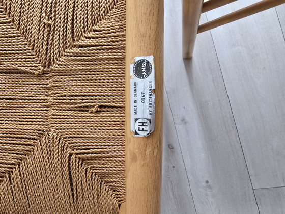 Image 1 of 4 × chaises fritz hansen