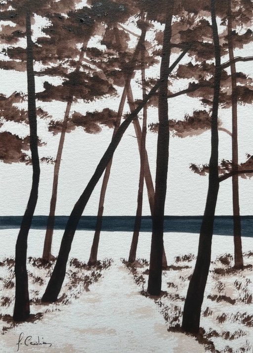 Boceto de artista 21x15cm
