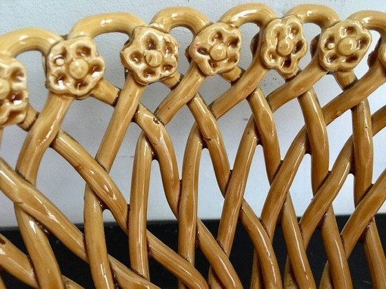 Image 1 of Cesta de cerámica Diseño francés Maison Pichon Uzés