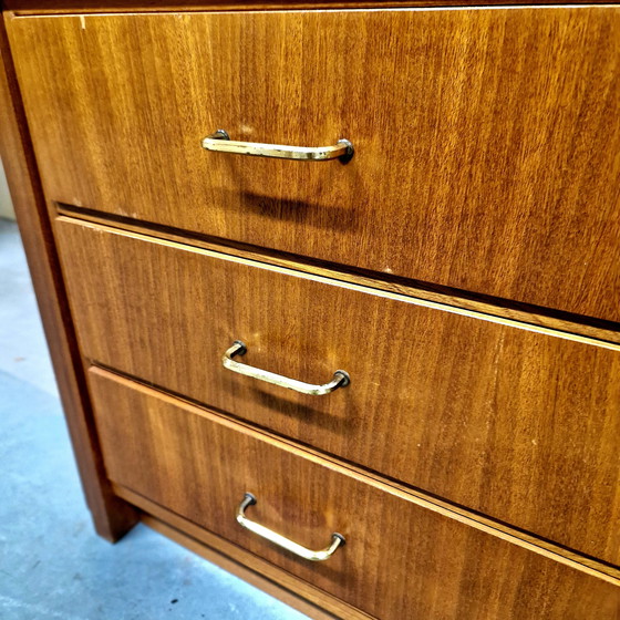 Image 1 of Grande bibliothèque murale vintage des années 1960