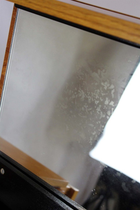 Image 1 of Mid-Century Modular Ash Desk with Mirror from Up Zavody, Czechoslovakia, 1970s